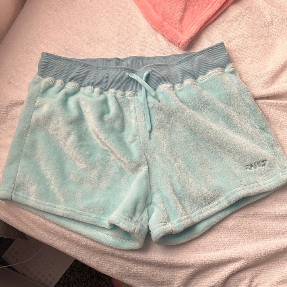 Suede Shorts